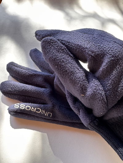 Guantes de polar azules Unicross