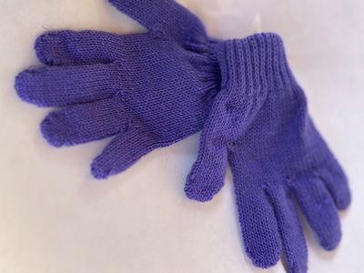 Guantes de nena simples