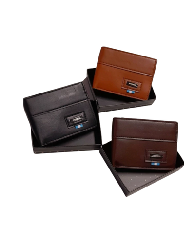 Billetera de hombre tres colores  Pratys