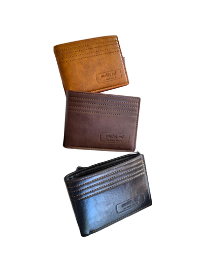 Billetera de hombre tres colores  Pratys