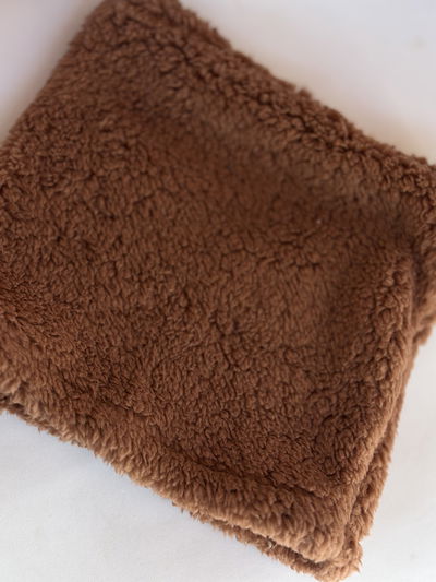 Cuello Vincha polar marrón