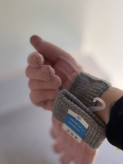 Guantes mujer táctiles de lana