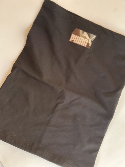 Cuello Vincha negro térmico con letras refractarias