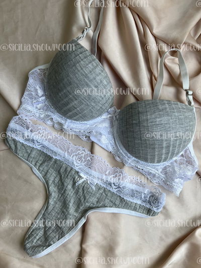 CONJUNTO MYRIAM GRIS