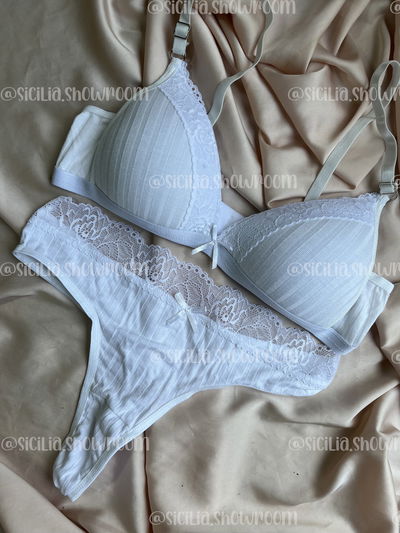 CONJUNTO LETHER BLANCO