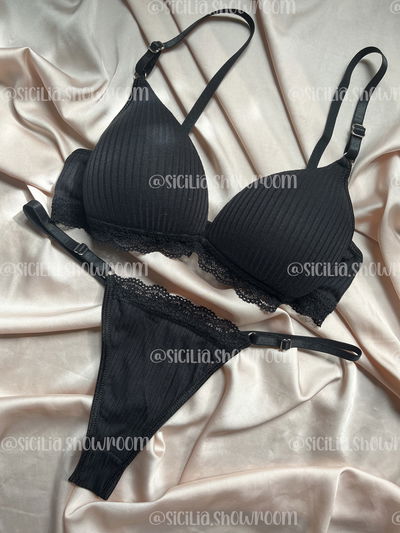 CONJUNTO OTAVIA NEGRO