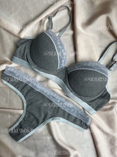 CONJUNTO NATY GRIS