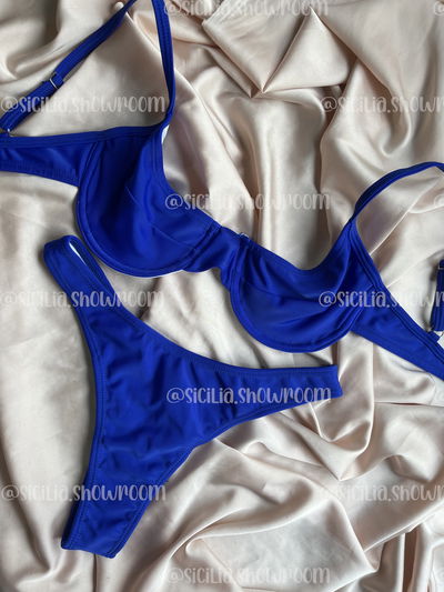 BIKINI CANCUN AZUL CON ARO 