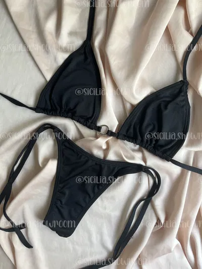 OUTLET BIKINI ORNELLA NEGRA T.100