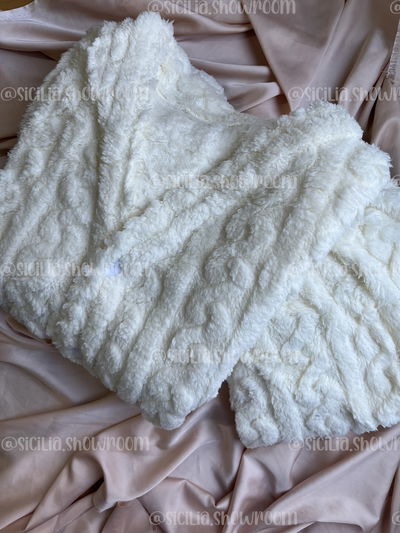 PIJAMA POLAR AMELI CREMA