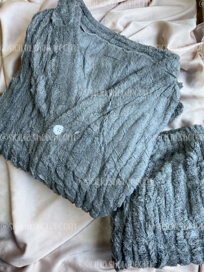 PIJAMA POLAR EMILY GRIS 