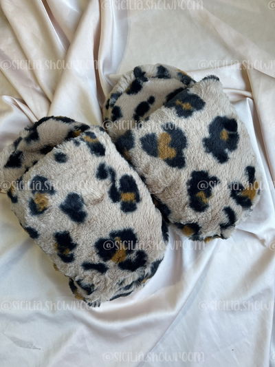 PANTUFLAS ANIMAL PRINT 