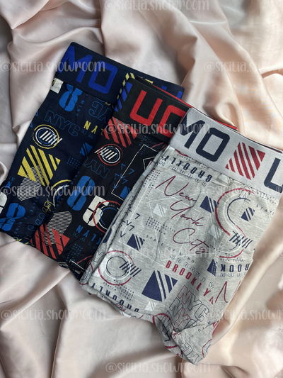 PACK X2 BOXERS UOMO ESTAMPADOS