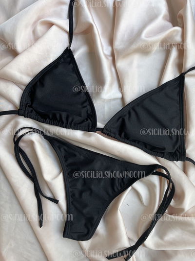 BIKINI ITATI NEGRA BRILLOSA