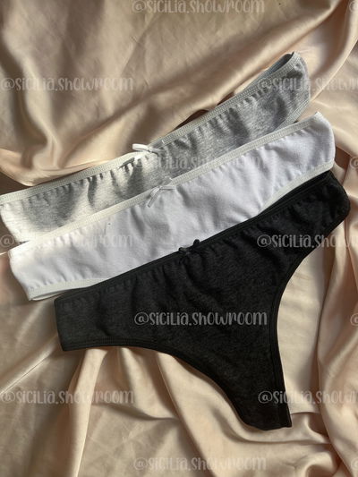 PACK X2 COLALESS ALGODON