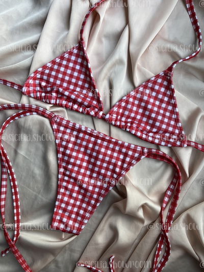 BIKINI CUADRILLE ROJA