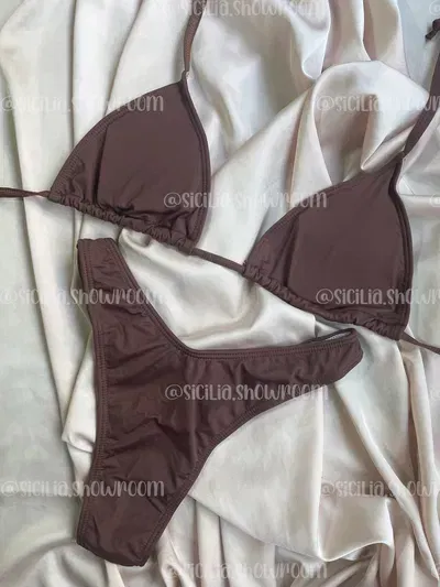 OUTLET BIKINI MIRANDA CHOCOLATE T.100