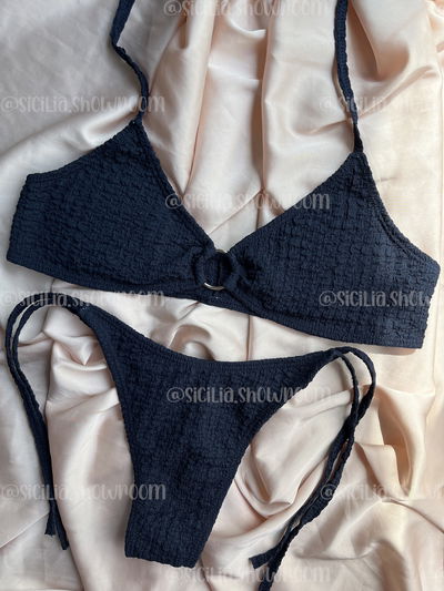 BIKINI LUCIA BAMBULA AZUL MARINO