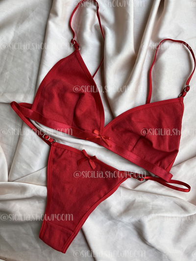 CONJUNTO KARINA ROJO