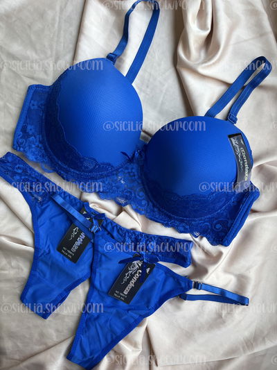 CONJUNTO SOLEDAD AZUL ELECTRICO
