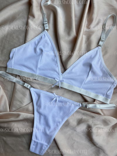 CONJUNTO KORA MORLEY BLANCO