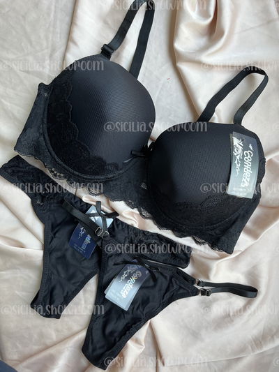 CONJUNTO SOLEDAD NEGRO