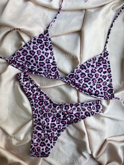 BIKINI LARA ANIMAL PRINT ROSA