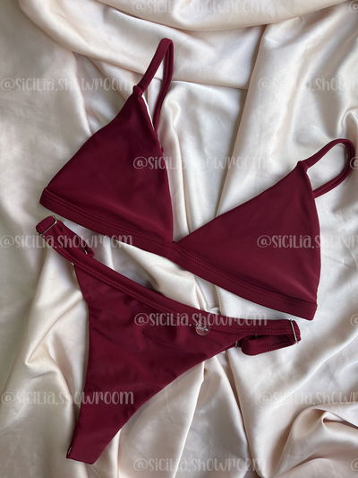BIKINI COZUMEL BORDO