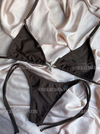 BIKINI ESTRELLA CHOCOLATE