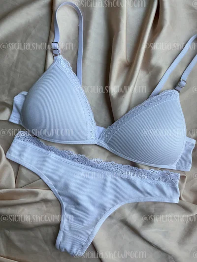 OUTLET CONJUNTO ALBA MORLEY BLANCO T100