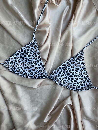 CORPIÑO ANIMAL PRINT BLANCO T.90