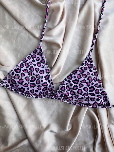 CORPIÑO ANIMAL PRINT ROSA T.90