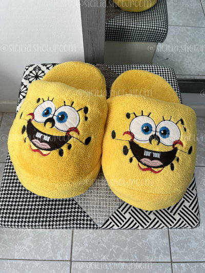 PANTUFLAS BOB ESPONJA