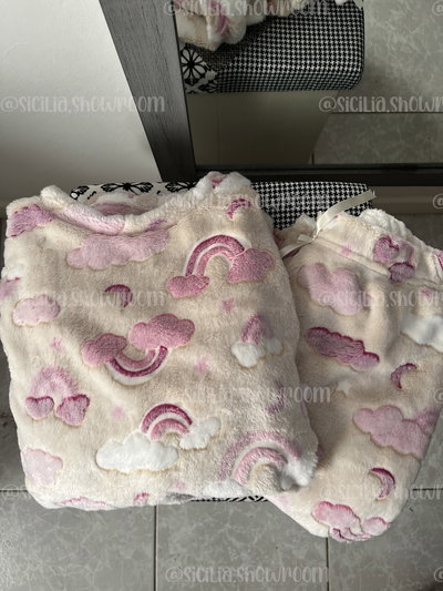 PIJAMA POLAR UMA ARCOIRIS