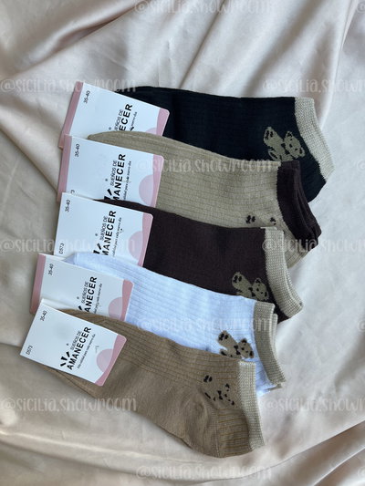 3 PARES DE MEDIAS OSITO 2