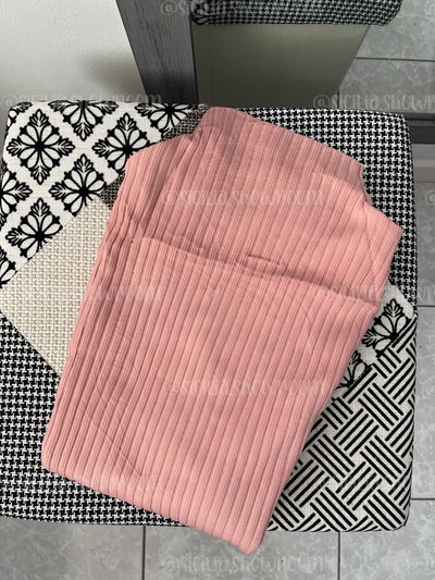 POLERA ACANALADA ROSA