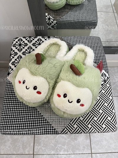PANTUFLAS MANZANA VERDE