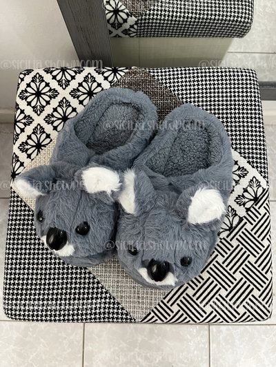 PANTUFLAS KOALA AZUL