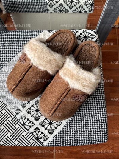 PANTUFLAS HAILEY CHOCO