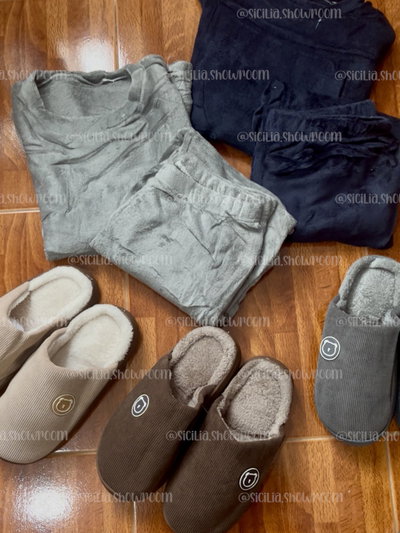REGALO: PIJAMA + PANTUFLAS