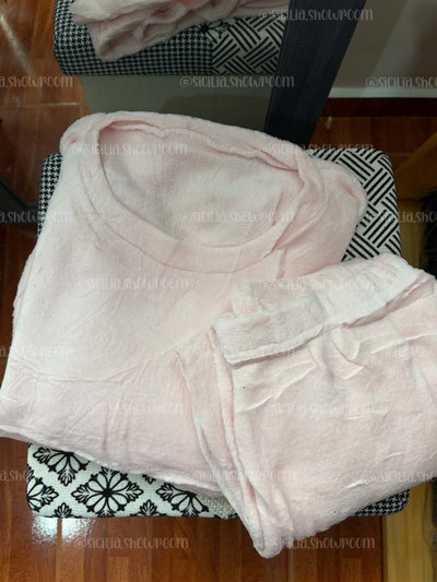 PIJAMA NUVIA ROSA BEBE
