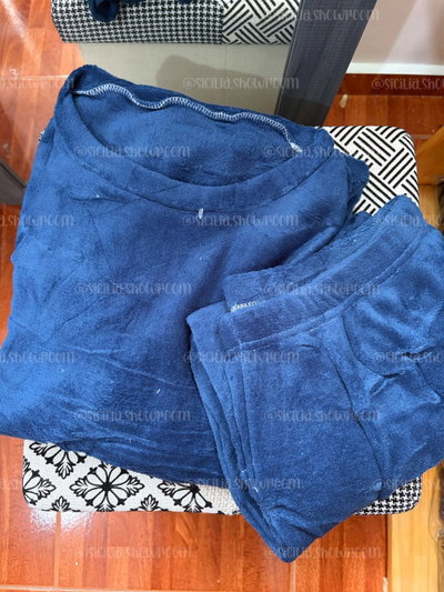 PIJAMA NUVIA AZUL