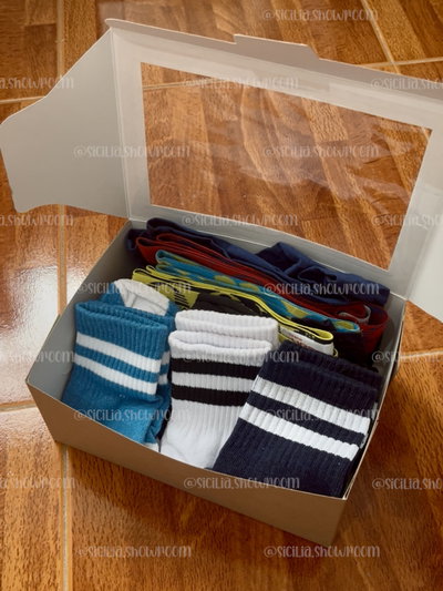 REGALO: 3 BOXERS + 3 PARES DE MEDIAS 3/4