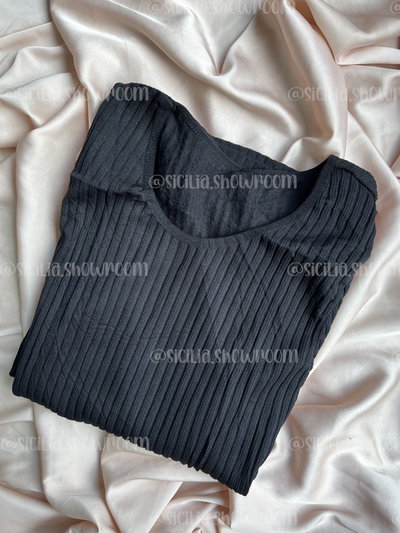 REMERA EMMA TERMICA NEGRA