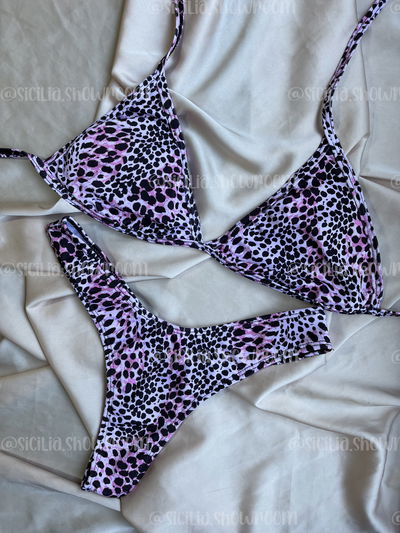 BIKINI ANIMAL PRINT ROSA