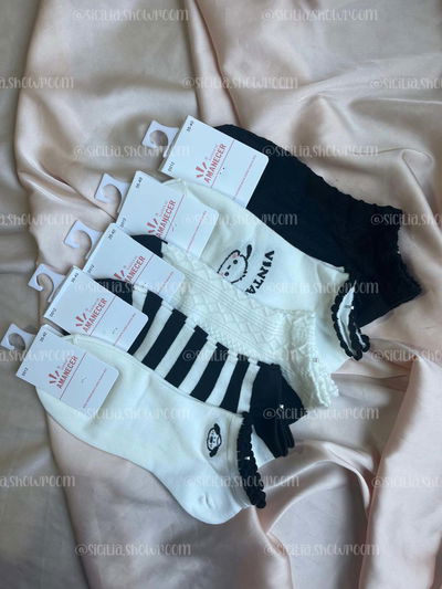 3 PARES DE MEDIAS ANIMALITO