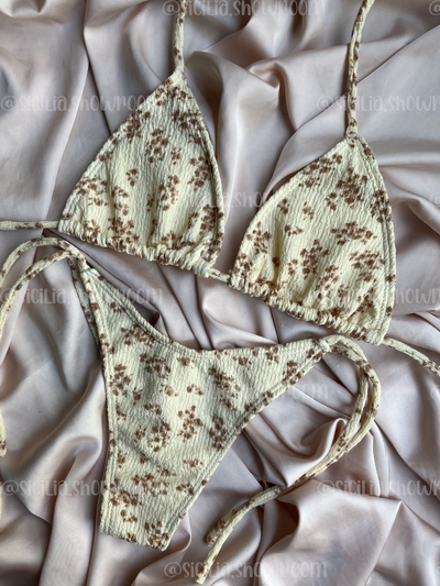 BIKINI FLORES AMARILLA