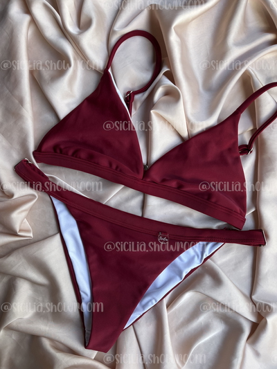 BIKINI COZUMEL VEDETINA BORDO