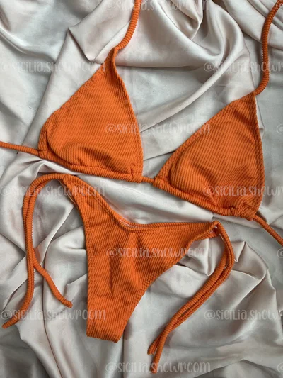 OUTLET BIKINI ALICIA NARANJA T.100