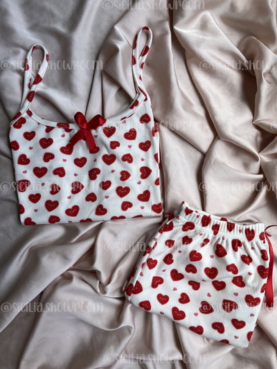 PIJAMA PAOLA CORAZONES